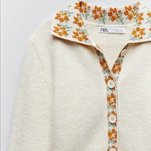 Zara | Sweaters | Zara Contrasting Knit 